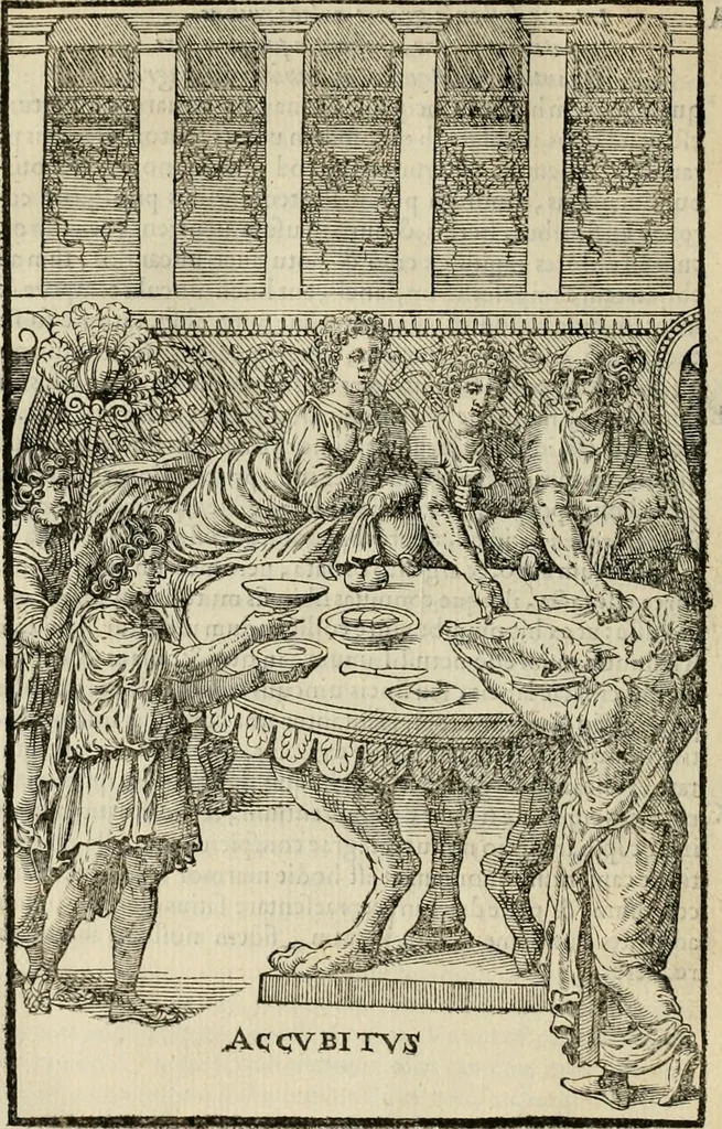 An illustration from Hieronymi Mercvrialis De arte gymnastica libri sex : in quibus exercitationum omnium vetustarum genera, loca, modi, facultates, & quidquid deniq. ad corporis humani exercitationes pertinet, diligenter explicatur .., 1573, leaf 73