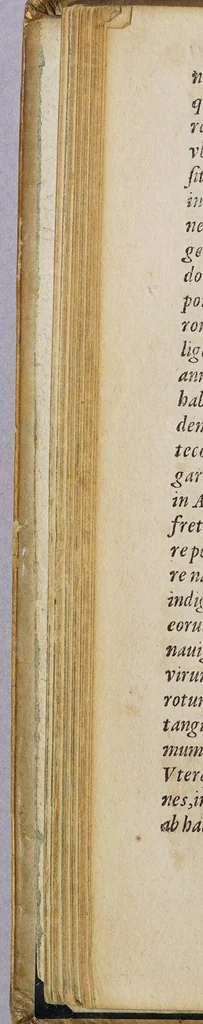 An illustration from Hieronymi Osorii, Lusitani, Siluensis in Algarbiis episcopi, De rebus; Emmanuelis, Lusitaniae regis ... annis sex ac viginti, domi forisq[ue] gestis, libri duodecim. ... : Item: Io. Matalii Metelli ... in eosdem libros praefatio, & commentarius: de reperta ab Hispanis & Lusitanis, in Occidentis & Orientis Indiam, nauigatione, deq. populorum eius vita, moribus, ac ritibus. ... : Omnia iam recognita & emendata. : Adiestus est; praeter marginis notationes, locupletissimus rerum & verborum index, 1586, leaf 86