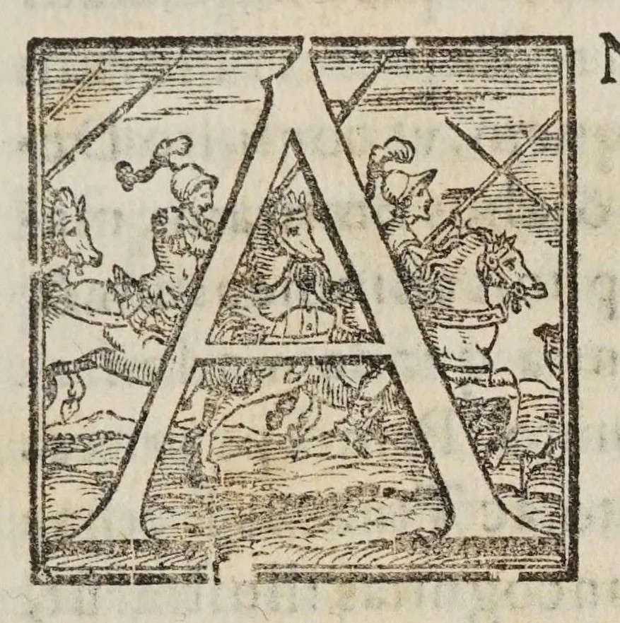An illustration from Hieronymvs Borrivs ... De motu grauium, & leuium, 1576, leaf 7