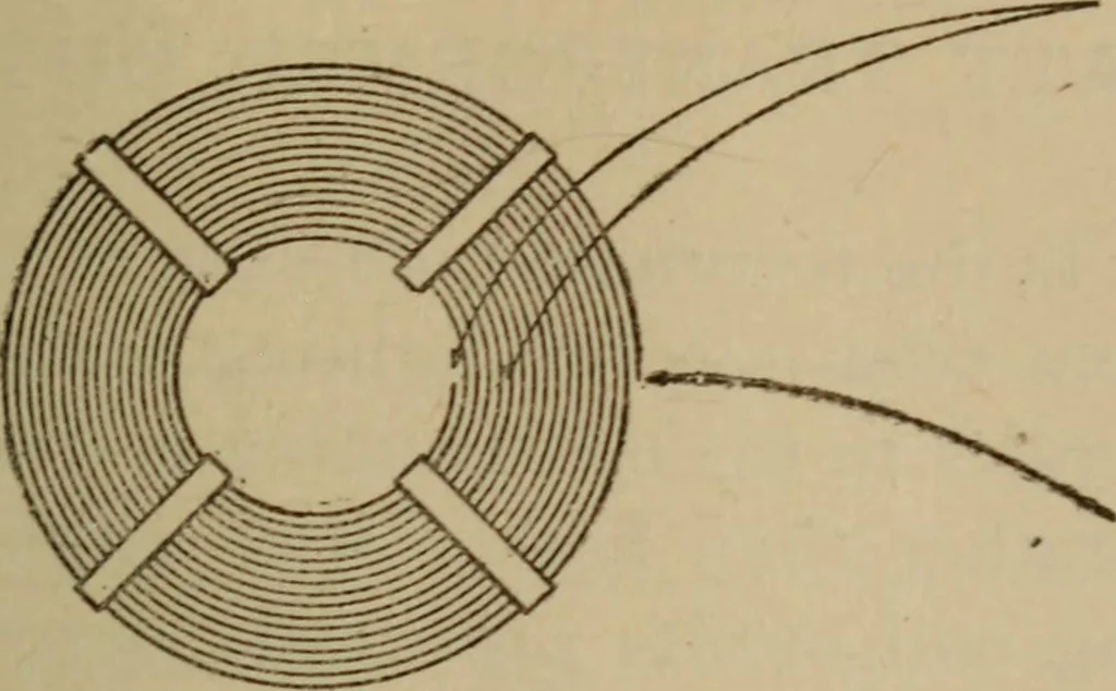 An illustration from High frequency apparatus, design, construction and practical application; a practical treatise for electrical engineers, electricans, physicians, students and experimenters, 1920, leaf 104