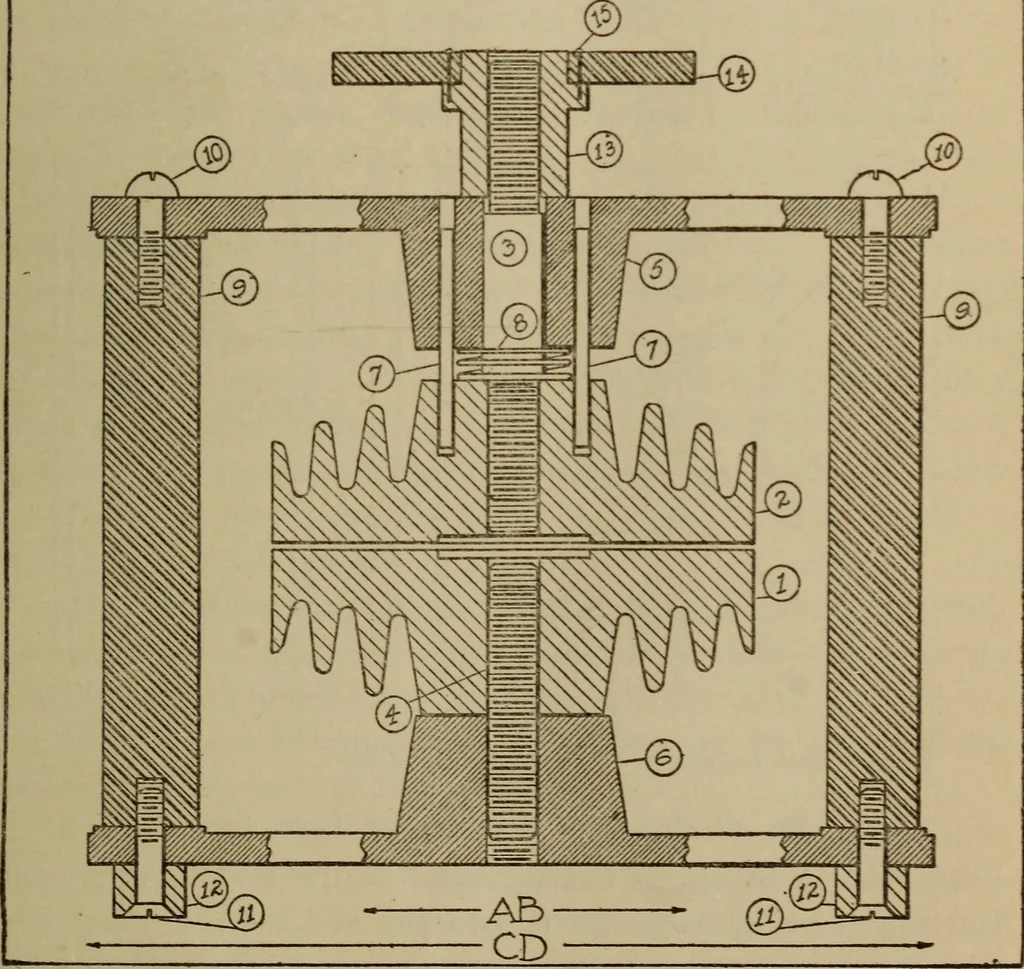 An illustration from High frequency apparatus, design, construction and practical application; a practical treatise for electrical engineers, electricans, physicians, students and experimenters, 1920, leaf 122