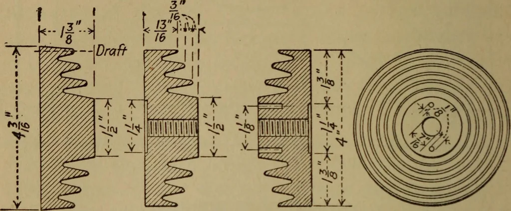An illustration from High frequency apparatus, design, construction and practical application; a practical treatise for electrical engineers, electricans, physicians, students and experimenters, 1920, leaf 123