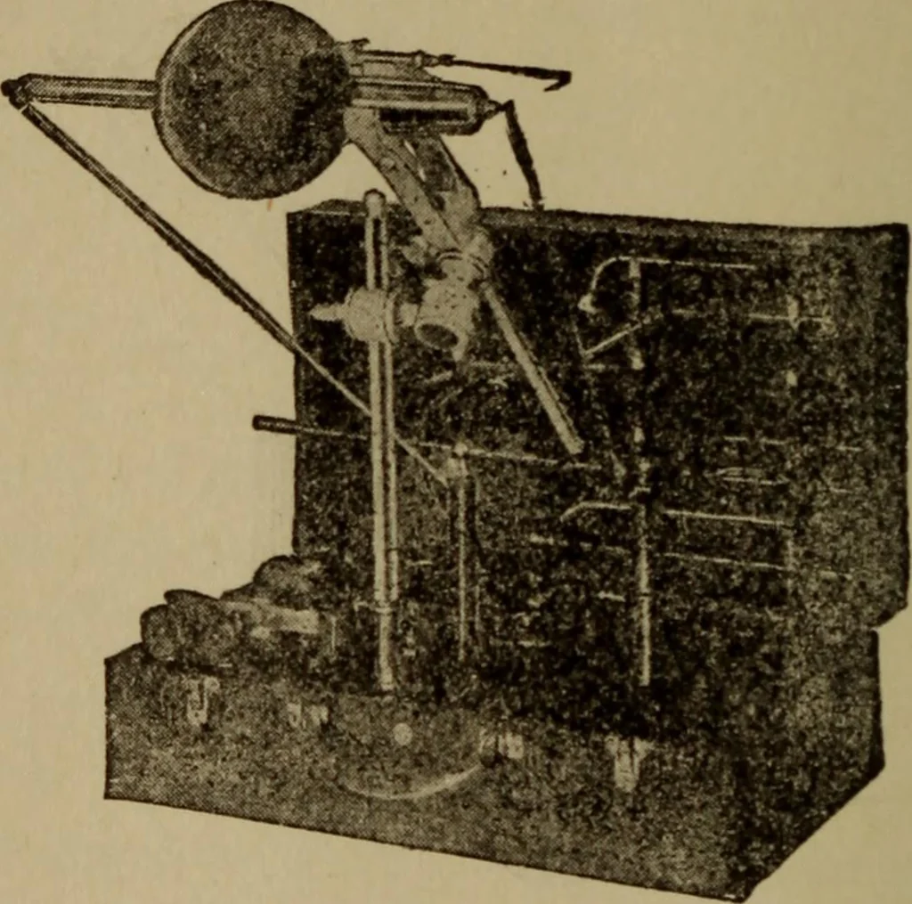 An illustration from High frequency apparatus, design, construction and practical application; a practical treatise for electrical engineers, electricans, physicians, students and experimenters, 1920, leaf 135