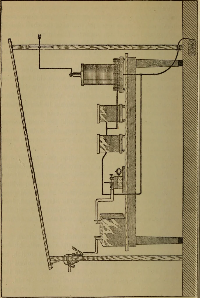 An illustration from High frequency apparatus, design, construction and practical application; a practical treatise for electrical engineers, electricans, physicians, students and experimenters, 1920, leaf 205