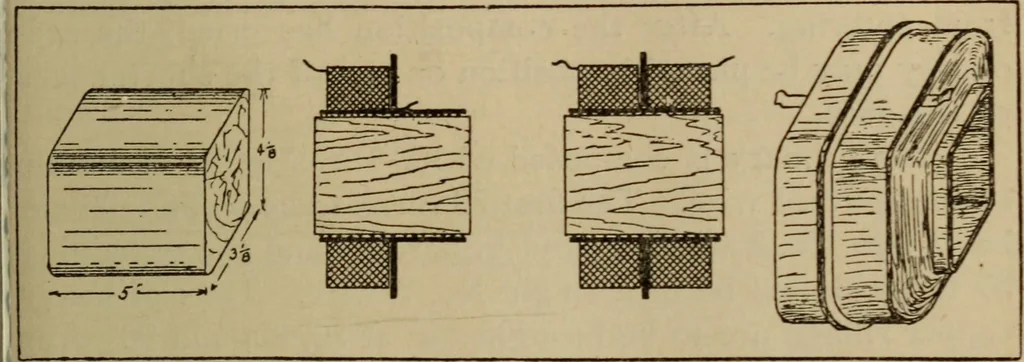 An illustration from High frequency apparatus, design, construction and practical application; a practical treatise for electrical engineers, electricans, physicians, students and experimenters, 1920, leaf 232