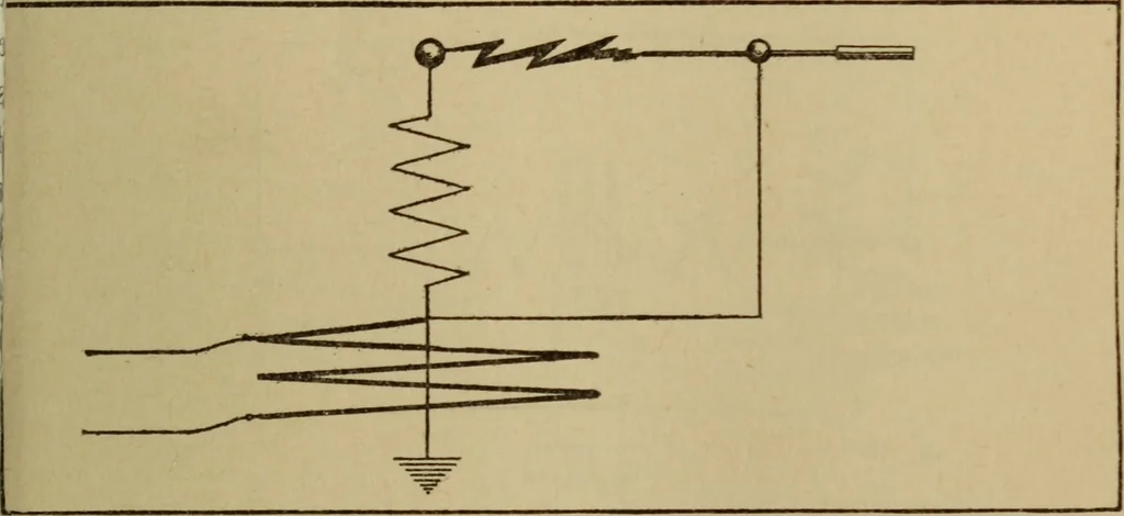 An illustration from High frequency apparatus, design, construction and practical application; a practical treatise for electrical engineers, electricans, physicians, students and experimenters, 1920, leaf 66