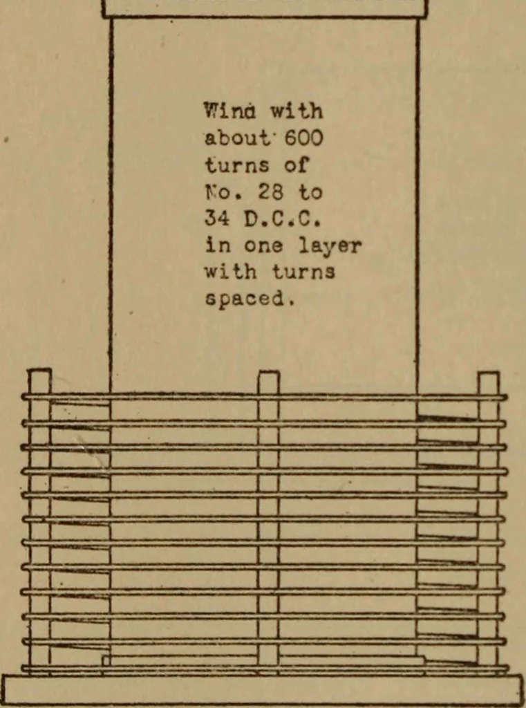 An illustration from High frequency apparatus, design, construction and practical application; a practical treatise for electrical engineers, electricans, physicians, students and experimenters, 1920, leaf 79