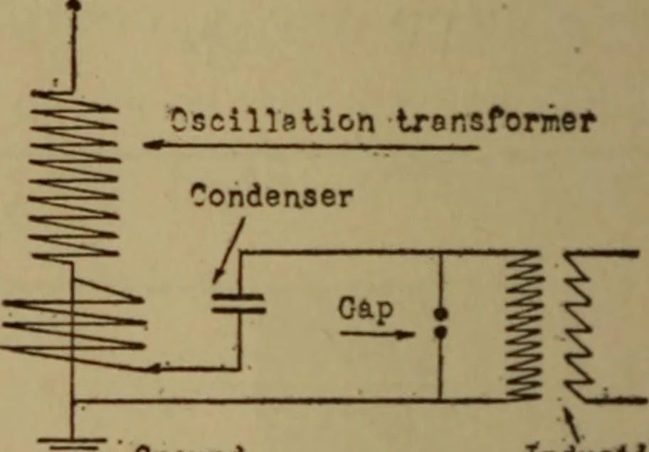 An illustration from High frequency apparatus, design, construction and practical application; a practical treatise for electrical engineers, electricans, physicians, students and experimenters, 1920, leaf 79