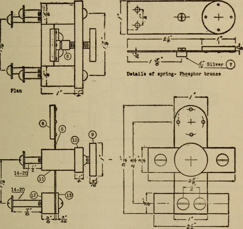 An illustration from High frequency apparatus, design, construction and practical application; a practical treatise for electrical engineers, electricans, physicians, students and experimenters, 1920, leaf 88