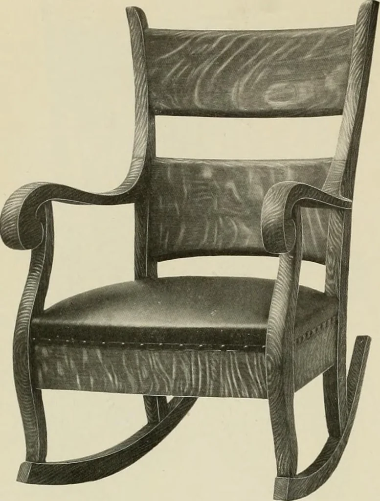 An illustration from High grade chairs & rockers., 1911, leaf 10