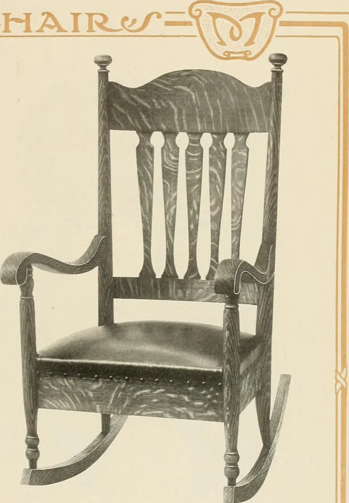 An illustration from High grade chairs & rockers., 1911, leaf 11