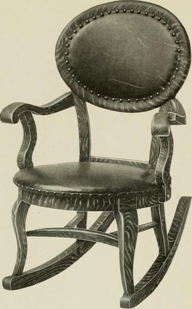 An illustration from High grade chairs & rockers., 1911, leaf 12