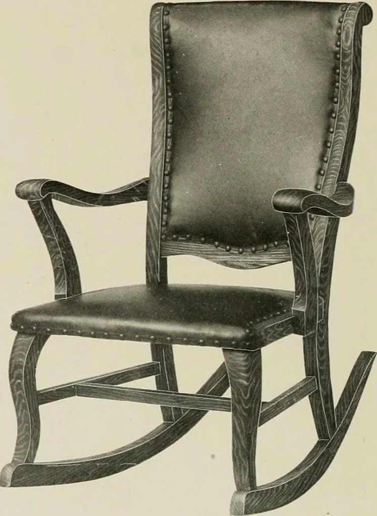 An illustration from High grade chairs & rockers., 1911, leaf 12