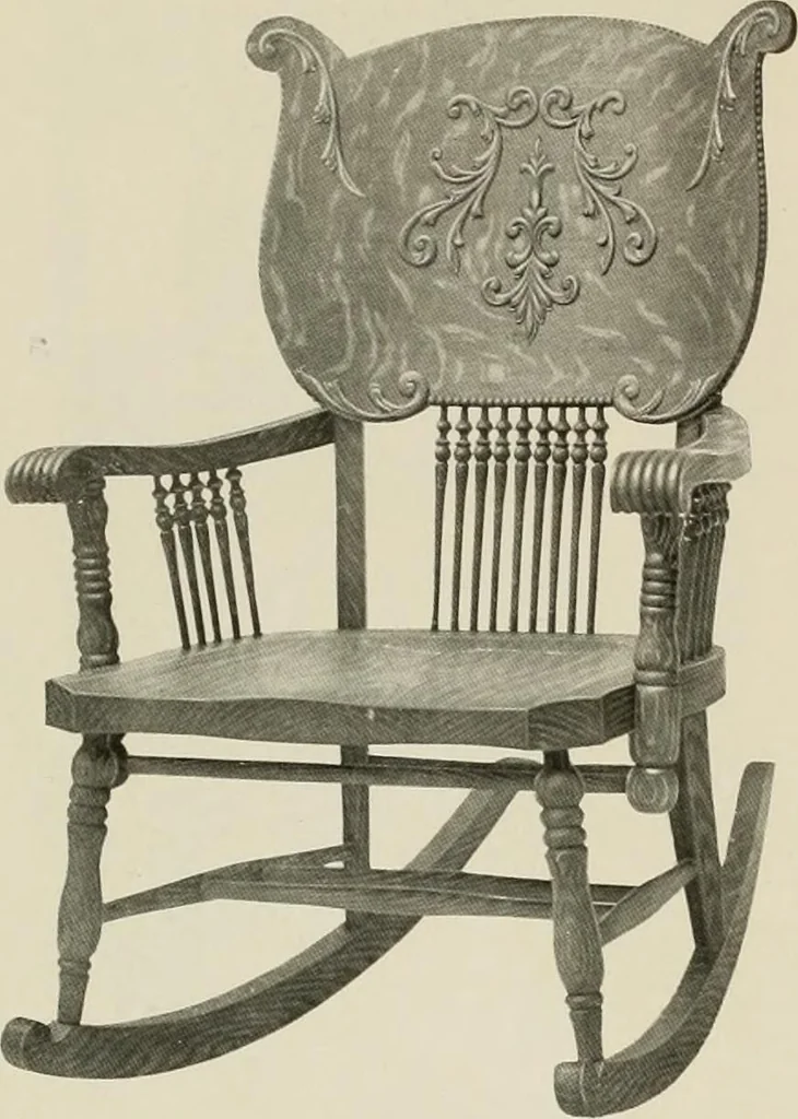 An illustration from High grade chairs & rockers., 1911, leaf 16