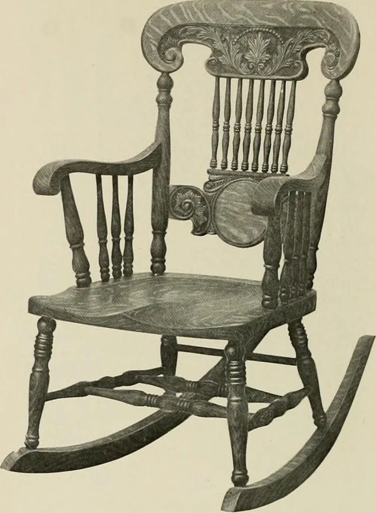 An illustration from High grade chairs & rockers., 1911, leaf 16