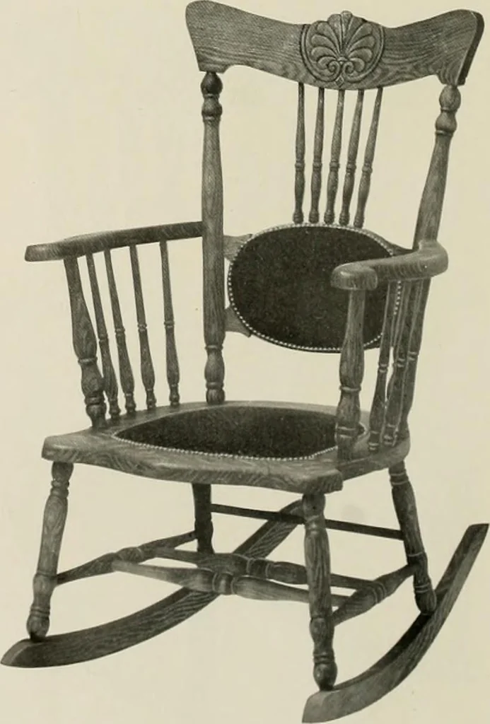 An illustration from High grade chairs & rockers., 1911, leaf 16