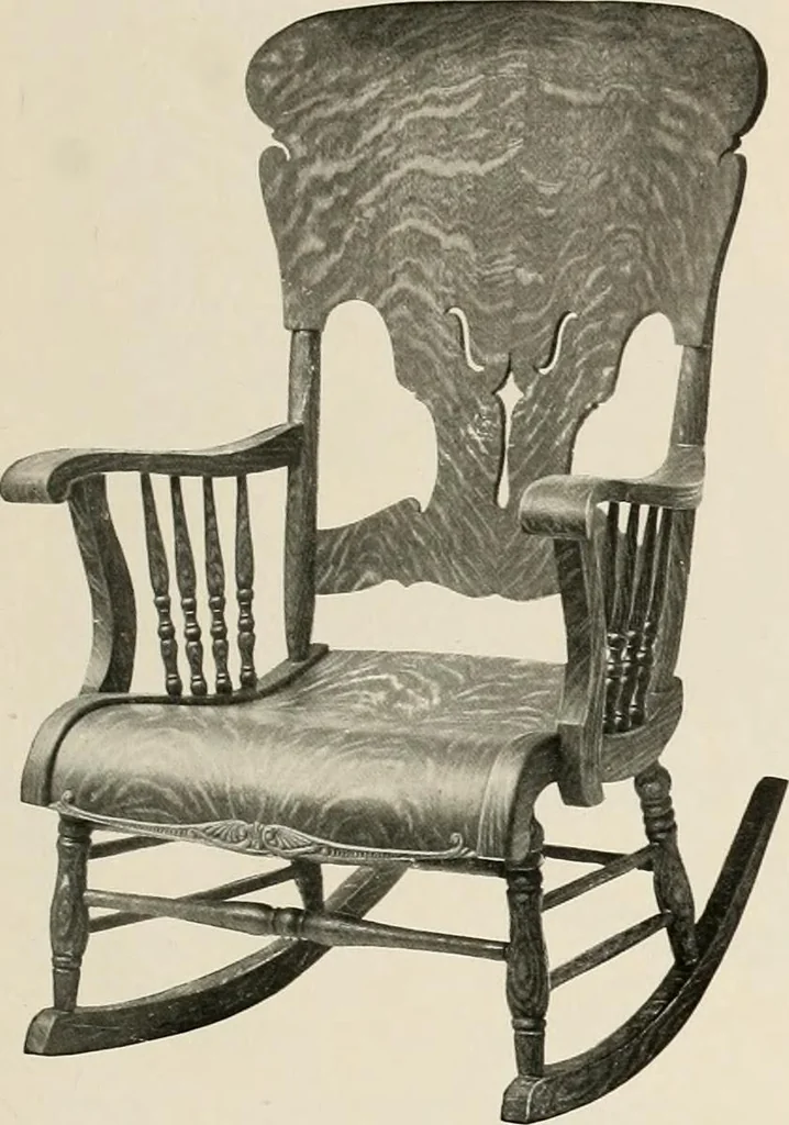 An illustration from High grade chairs & rockers., 1911, leaf 17