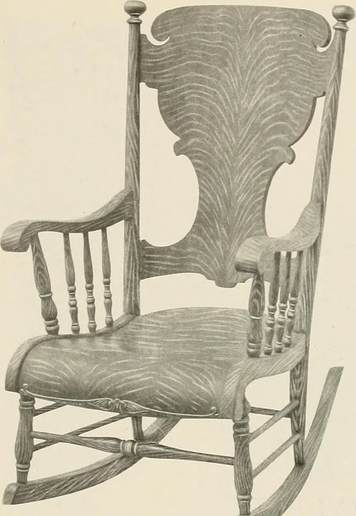 An illustration from High grade chairs & rockers., 1911, leaf 17