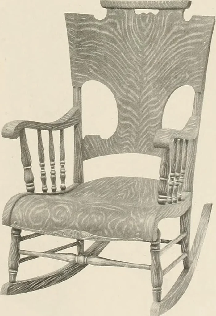 An illustration from High grade chairs & rockers., 1911, leaf 17