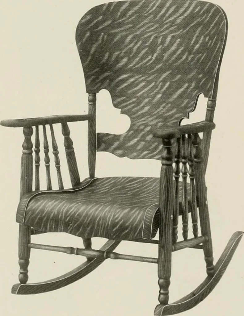 An illustration from High grade chairs & rockers., 1911, leaf 18