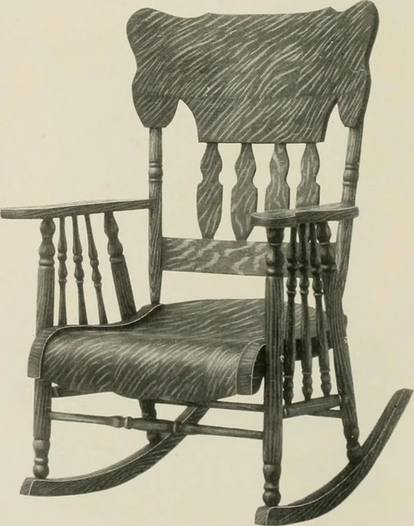 An illustration from High grade chairs & rockers., 1911, leaf 18