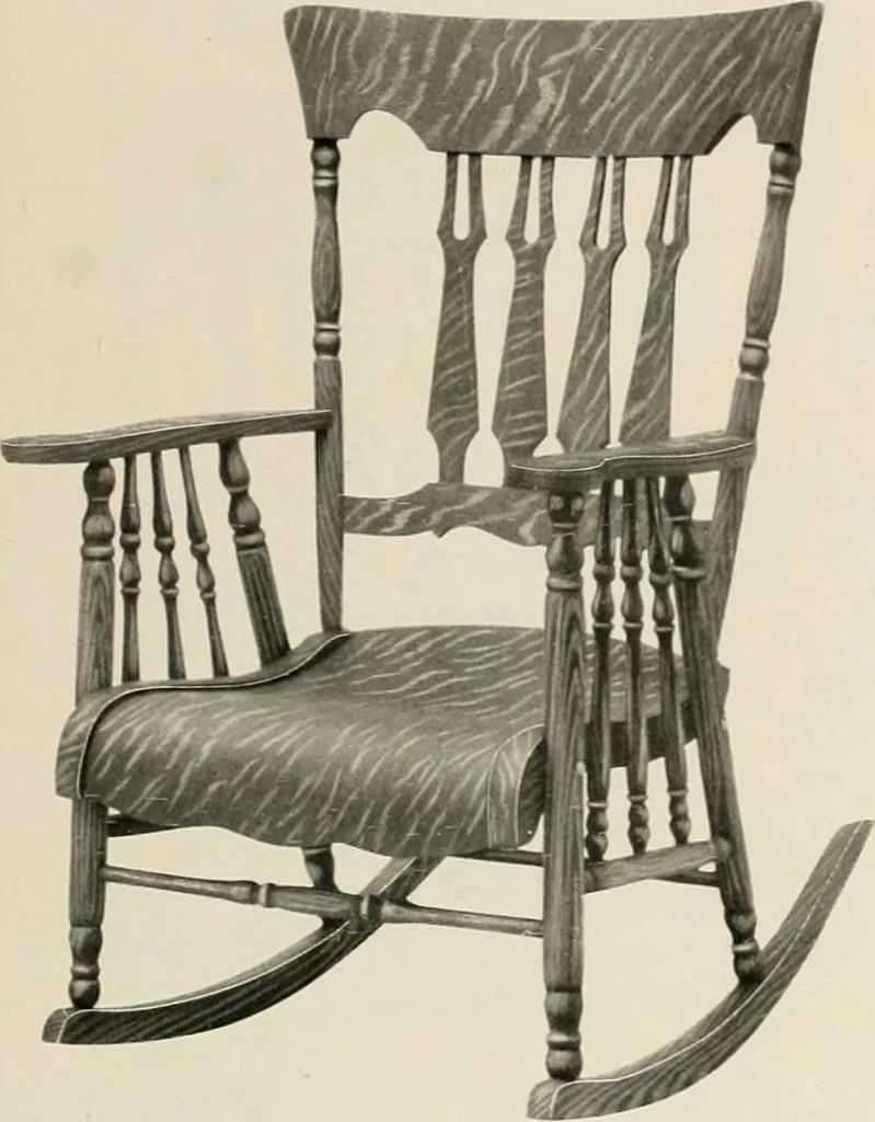 An illustration from High grade chairs & rockers., 1911, leaf 19