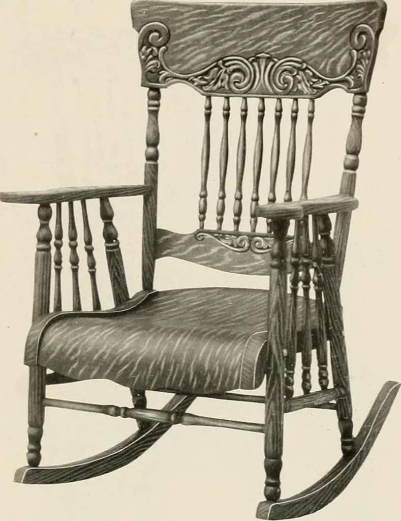 An illustration from High grade chairs & rockers., 1911, leaf 19