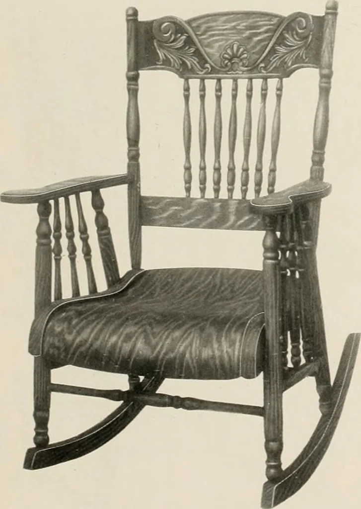An illustration from High grade chairs & rockers., 1911, leaf 19