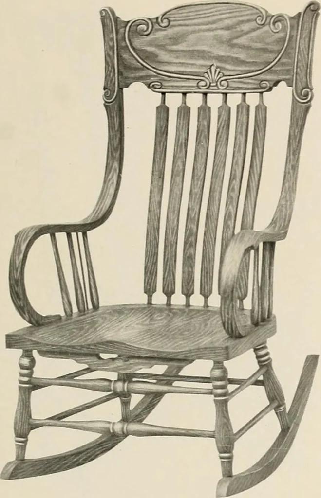 An illustration from High grade chairs & rockers., 1911, leaf 21