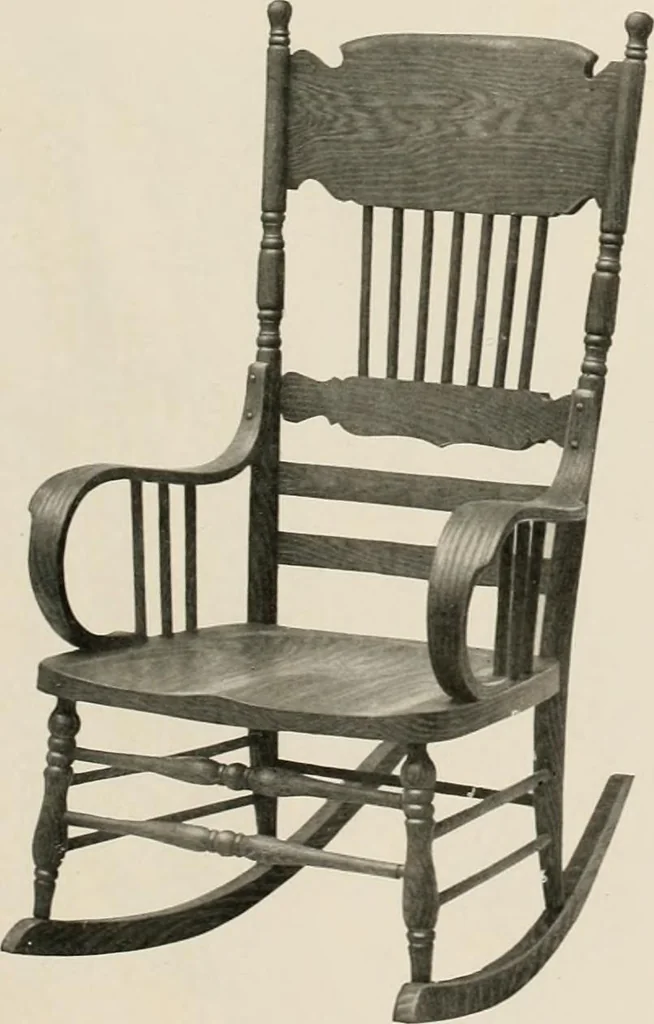 An illustration from High grade chairs & rockers., 1911, leaf 21