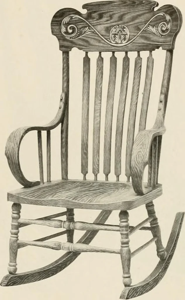 An illustration from High grade chairs & rockers., 1911, leaf 21