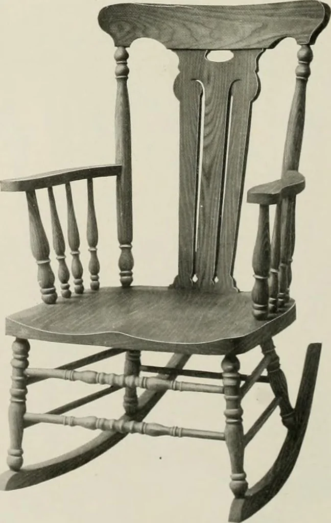 An illustration from High grade chairs & rockers., 1911, leaf 22