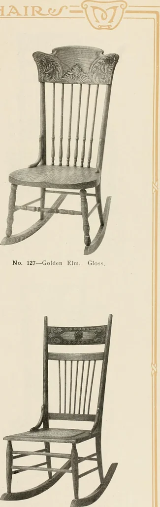 An illustration from High grade chairs & rockers., 1911, leaf 25