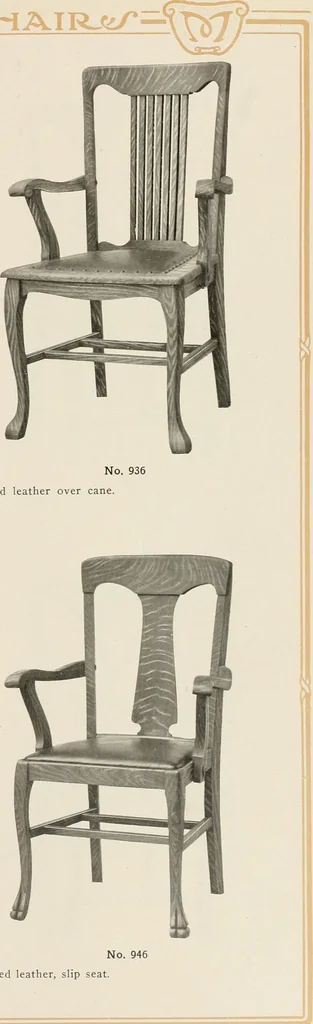 An illustration from High grade chairs & rockers., 1911, leaf 37