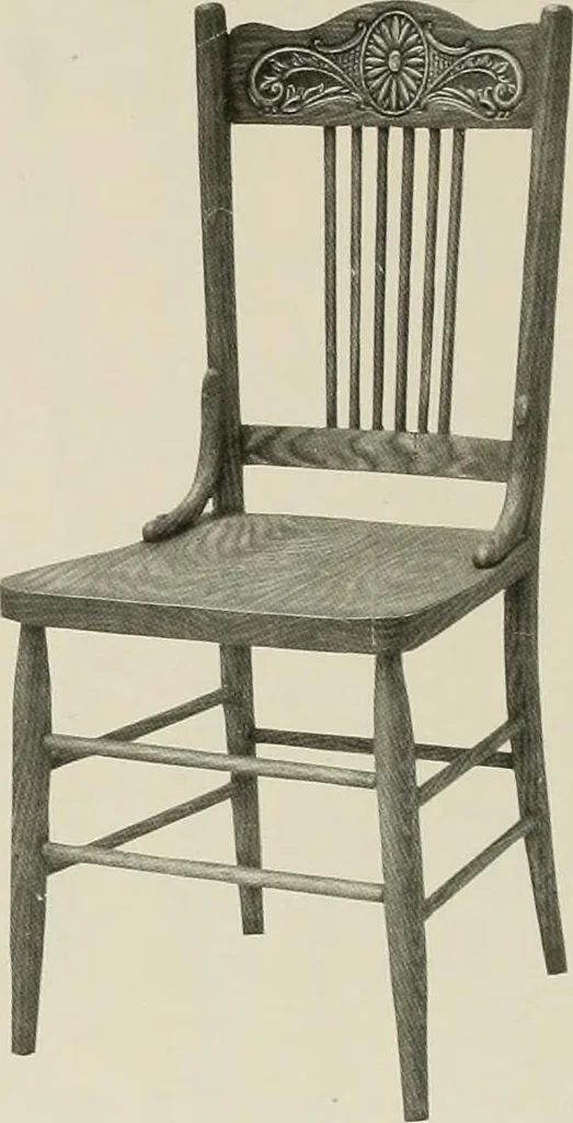 An illustration from High grade chairs & rockers., 1911, leaf 54