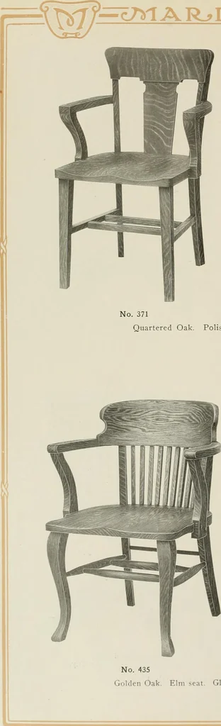 An illustration from High grade chairs & rockers., 1911, leaf 62