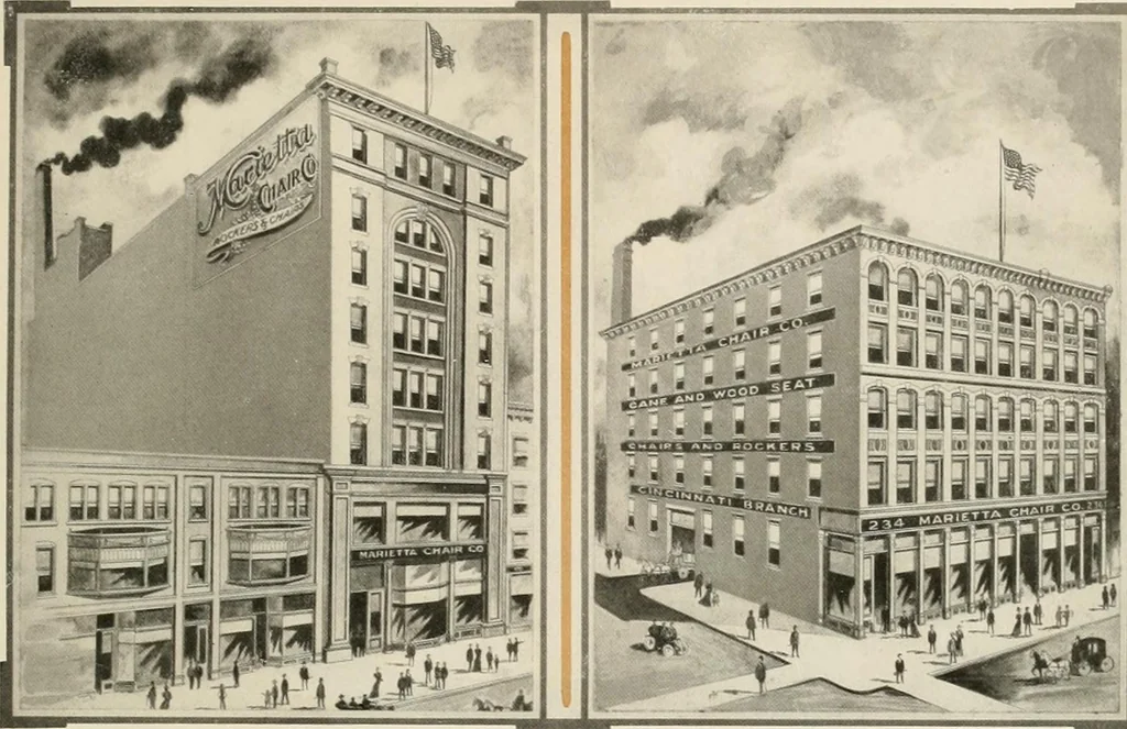 An illustration from High grade chairs & rockers., 1911, leaf 7