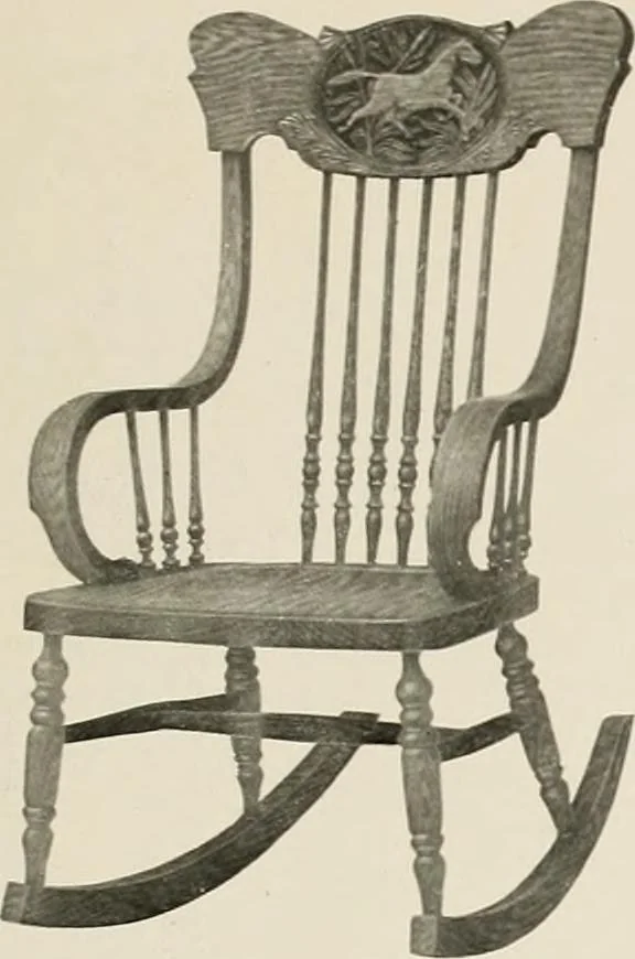 An illustration from High grade chairs & rockers., 1911, leaf 75