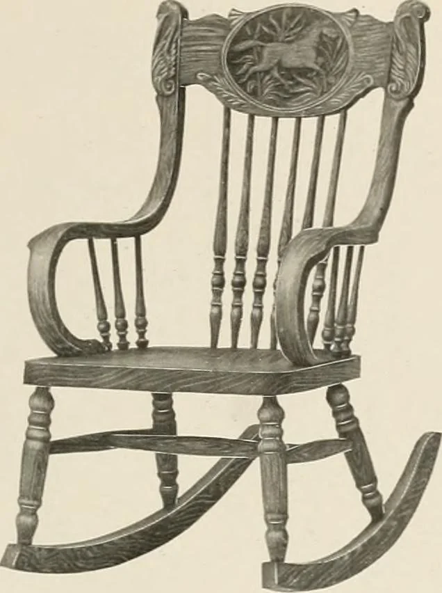 An illustration from High grade chairs & rockers., 1911, leaf 75