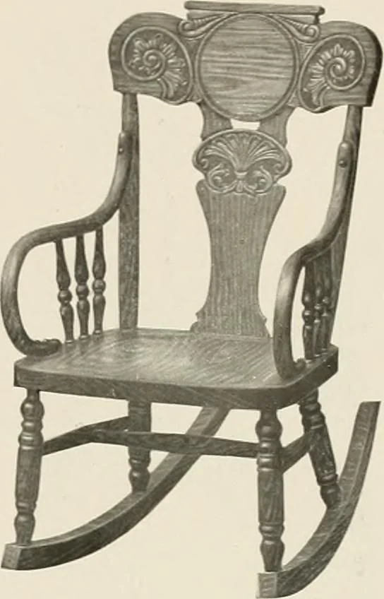 An illustration from High grade chairs & rockers., 1911, leaf 75