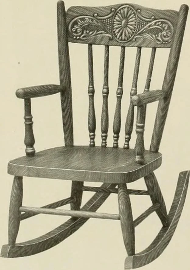 An illustration from High grade chairs & rockers., 1911, leaf 76