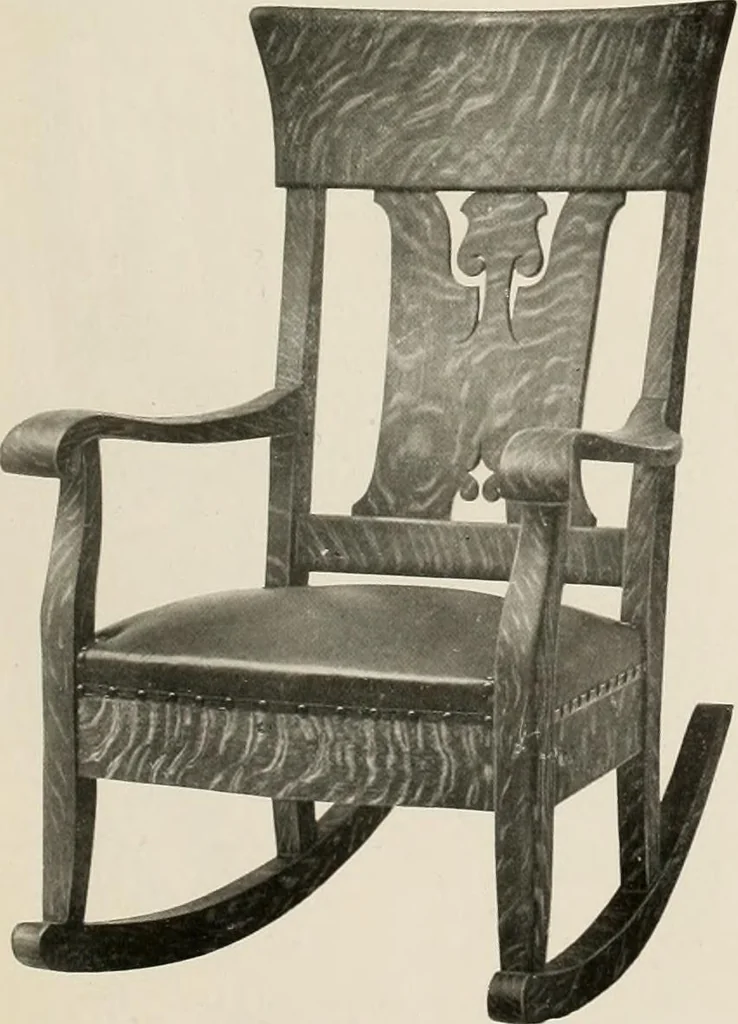 An illustration from High grade chairs & rockers., 1911, leaf 9