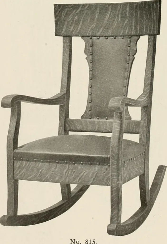 An illustration from High grade chairs & rockers., 1911, leaf 9