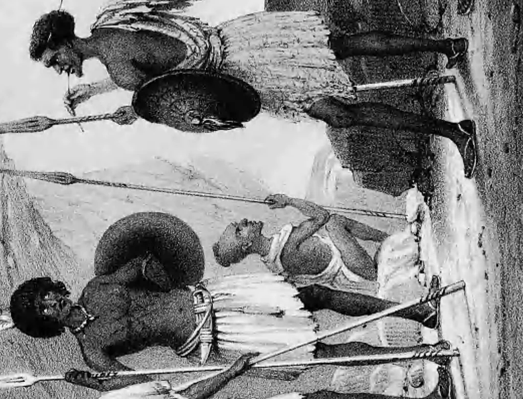 An illustration from The highlands of Ethiopia, 1844, leaf 8