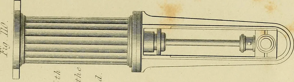 An illustration from The high-pressure steam engine : an exposition of its comparative merits, and an essay towards an improved system of construction, adapted especially to secure safety and economy in its use, 1847, leaf 377