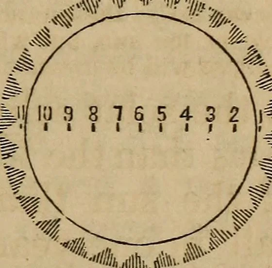 An illustration from A high-school astronomy: in which the descriptive, physical, and practical are combined .., 1859, leaf 128