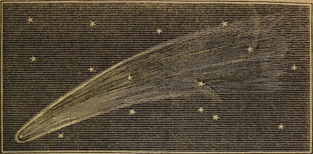 An illustration from A high-school astronomy: in which the descriptive, physical, and practical are combined .., 1859, leaf 144