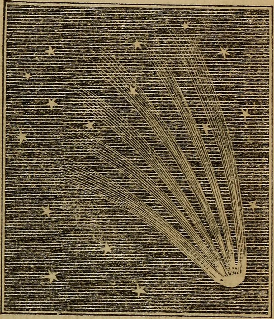 An illustration from A high-school astronomy: in which the descriptive, physical, and practical are combined .., 1859, leaf 144
