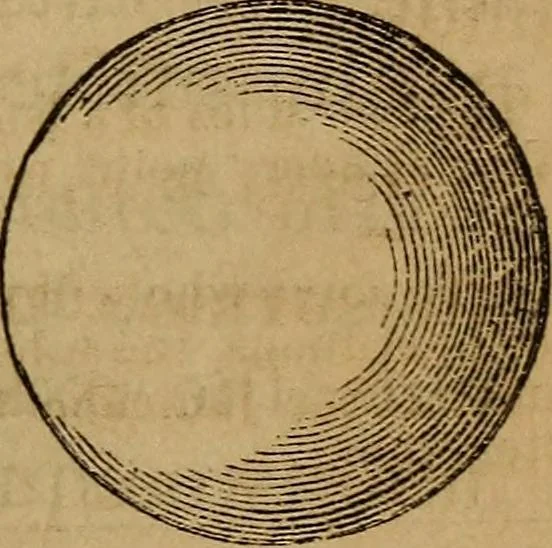 An illustration from A high-school astronomy: in which the descriptive, physical, and practical are combined .., 1859, leaf 22