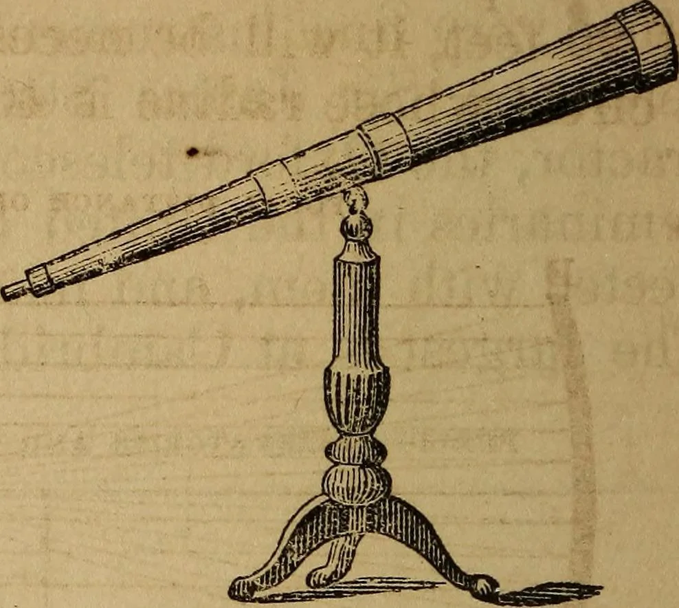 An illustration from A high-school astronomy: in which the descriptive, physical, and practical are combined .., 1859, leaf 235